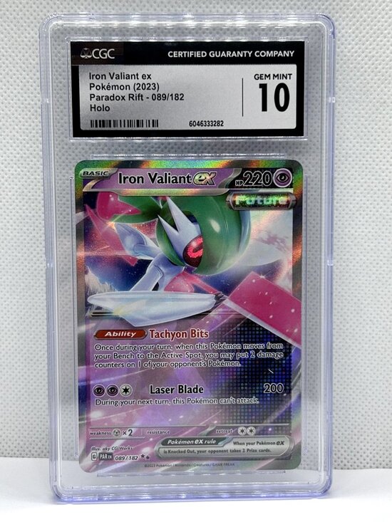 iron valiant pokemon card ex 157/131 The item may be similar but not exactly the same as the image (e.g Iron Valiant ex Paradox Rift
